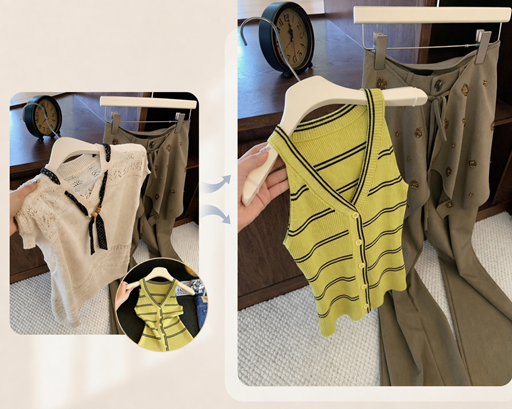 手持服装替换